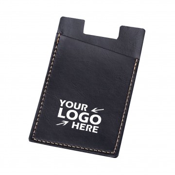 Leatherete Adhesive Cell Phone Wallet
